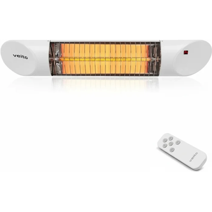 VEİTO UZAKTAN KUMANDALI BLADE MINI 220-240V 1200W ELEKTRİKLİ ISITICI