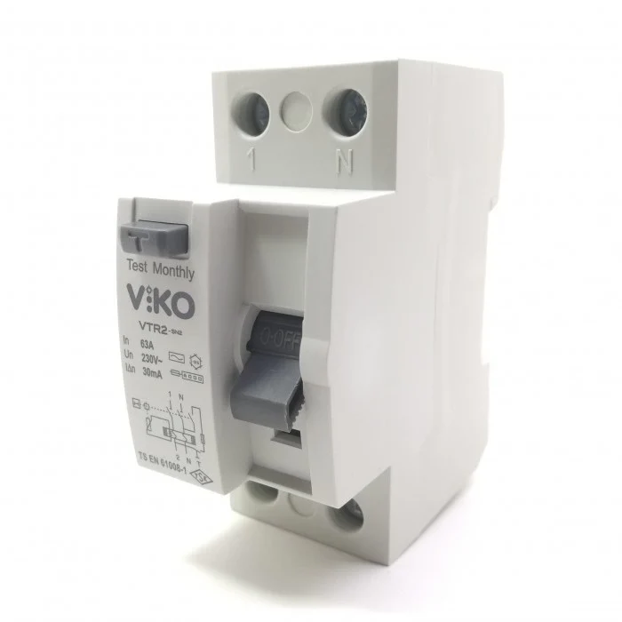 VİKO 2P 63 30 MA KAÇAK AKIM KORUMA RÖLESİ