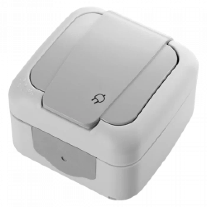 VİKO PALMİYE KAPAKLI TOPRAKLI PRİZ NEMLİYER