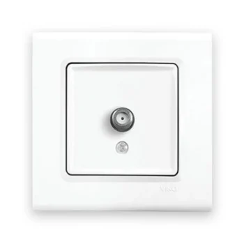 VİKO LİNNERA UYDU PRİZ MODÜL + KAPAK (ÇERÇEVE HARİÇ)