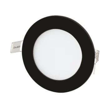 CT-5125 6W SİYAH KASA SLİM PANEL 2 IŞIK SEÇENEĞİ BEYAZ 6400K&GÜNIŞIĞI 3200K