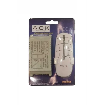 ACK 6.LI AVİZE KUMANDASI BEYAZ