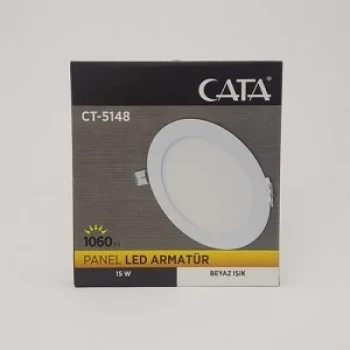 CATA CT-5148 SLİM LED PANEL 1060lm 15W-BEYAZ IŞIK