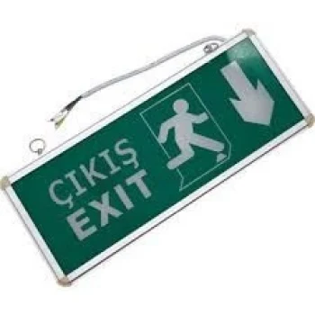 CATA CT-9167 ACİL ÇIKIŞ LEVHASI LEDLİ ŞARJLI