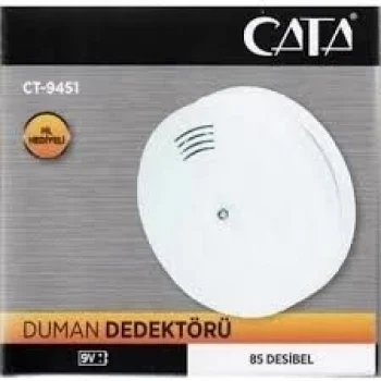 CATA CT-9451 DUMAN DEDEKTÖRÜ 9V 85 DESİBEL