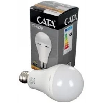 CATA ŞARJLI LED AMPUL BEYAZ 9W