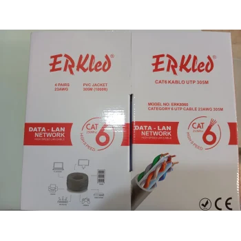 ERK LED CAT 6 23 AWG KABLO (305 MT)