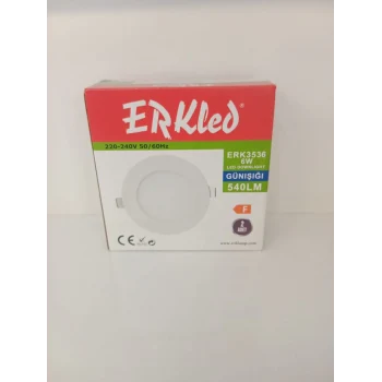 ERKLED 6 W 540 LM GÜNIŞIĞI LED SPOT ADET FİYATIDIR