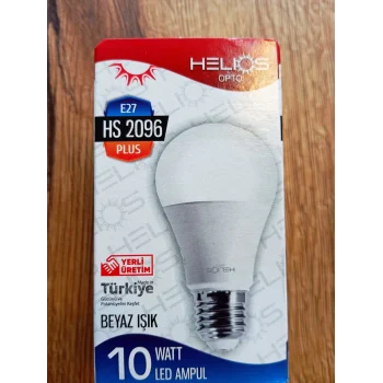 HELİOS 10 WATT BEYAZ IŞIK LED AMPUL E27 DUY