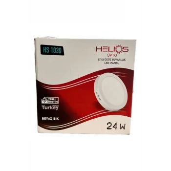 HELİOS 24 W SIVA ÜSTÜ KARE LED PANEL BEYAZ IŞIK