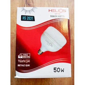 HELİOS 50W BEYAZ TOURCH AMPUL