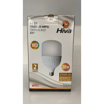 HİVA 30 W TOURCH LED AMPUL 2700 LM 6500 K BEYAZ IŞIK