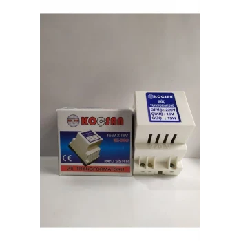KOÇSAN 220 V 50 HZ 15 V 15 W ZİL TRAFOSU