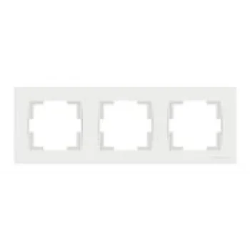 MUTLUSAN 3  LÜ ÇERÇEVE BEYAZ