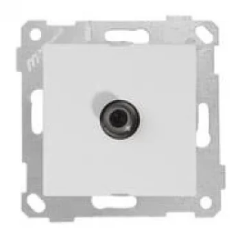 MUTLUSAN TV PRİZ (F DİŞİ KONNEKTÖRLÜ) MODÜL KAPAK (ÇERÇEVE HARİÇ)