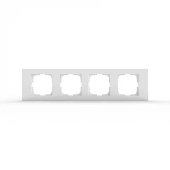 OVİVO BEYAZ MİNA 4  LÜ ÇERÇEVE