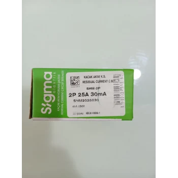 SİGMA 2P 25 30 MA KAÇAK AKIM KORUMA RÖLESİ