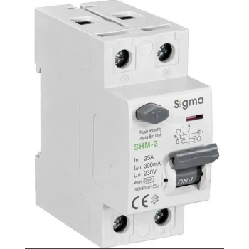 SİGMA 2P 25 300 MA KAÇAK AKIM YANGIN KORUMA RÖLESİ