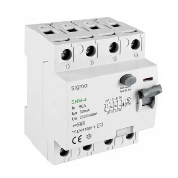 SİGMA 4P 50 30 MA KAÇAK AKIM RÖLESİ