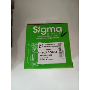 SİGMA 4P 50 300 MA YANGIN KORUMA RÖLESİ