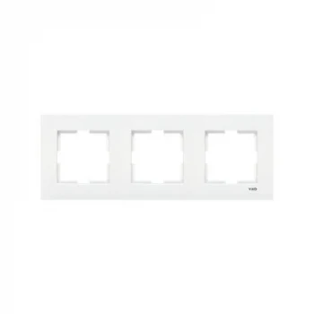 VİKO KARRE 3  LÜ ÇERÇEVE BEYAZ