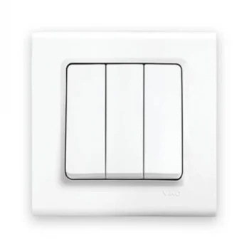 VİKO LİNNERA 3 LÜ ANAHTAR MODÜL + KAPAK [ÇERÇEVE HARİÇ]