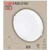 CATA CT-5663X-PLUS 35W LED PANEL 2 IŞIK SEÇENEĞİ BEYAZ 6400K&GÜNIŞIĞI 3200K