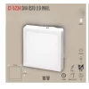 CATA 18W KARE SIVA ÜSTÜ LED PANEL BEYAZ IŞIK 6400K