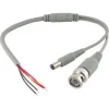 Ids Bnc+Power Jack 25Cm Hazır Kablolu Bnc Konnektör Güvenlik Kamerası Sistemleri
