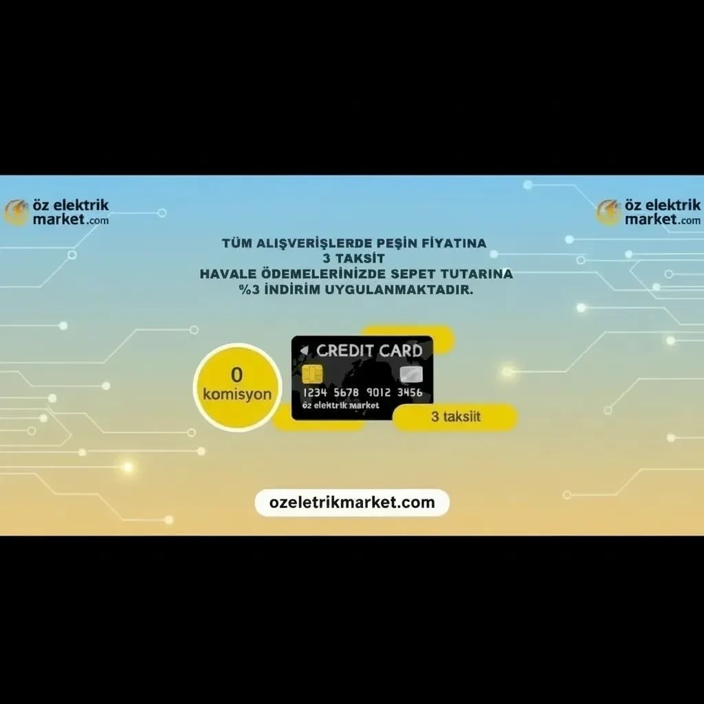 PEŞİN FİYATINA 3 TAKSİT İMKANI