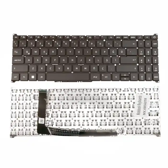 Acer Aspire A515-58MT A515-58M Notebook Klavye