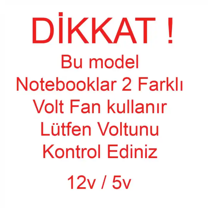 Acer Nitro 5 AN517-54 AN515-44 Notebook CPU Sağ Fan (5V)