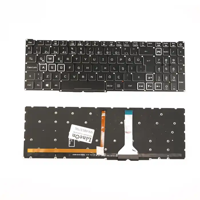 Acer Nitro 5 AN515-58 AN517-51 Notebook Klavye V.1 (RGB Işıklı)