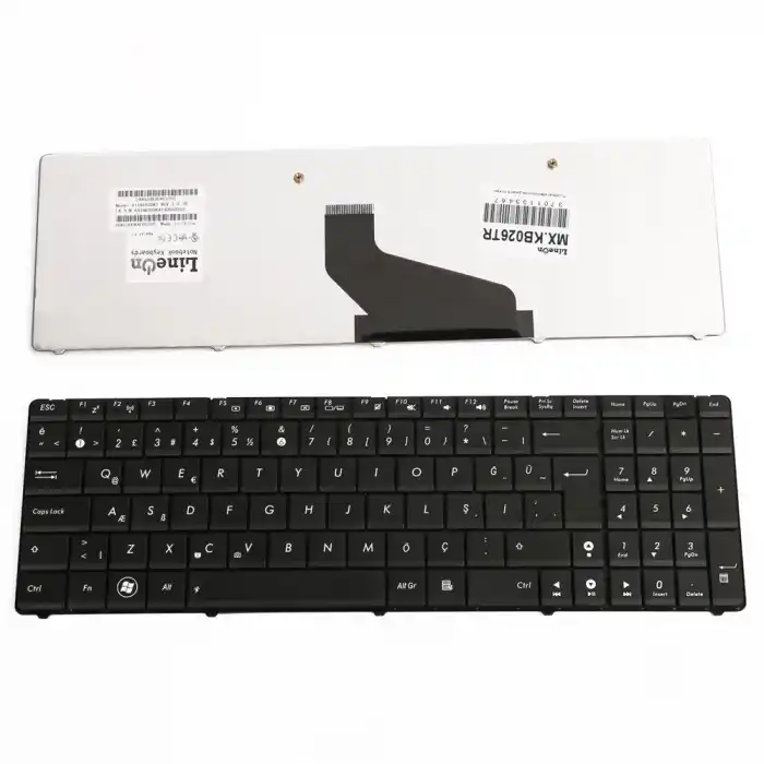 Asus A53, A54 ,X53 Uyumlu Klavye Türkçe