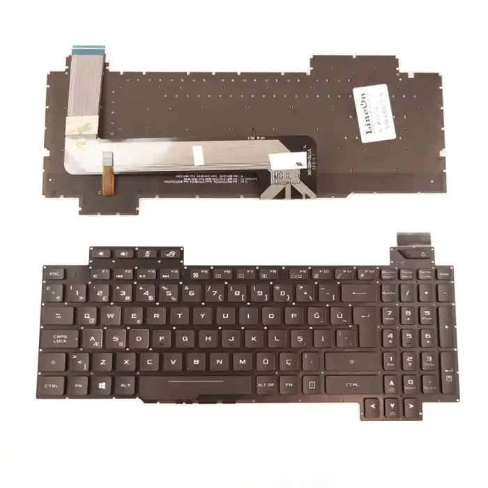 Asus GL703 Uyumlu Notebook Klavye