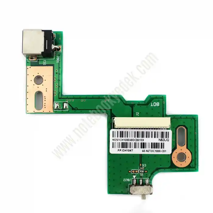 ASUS N53s Dc Power Jack Soket Board Komple