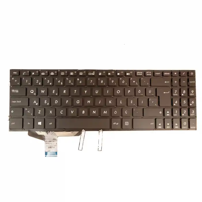 Asus N580 Notebook Klavye Işıklı