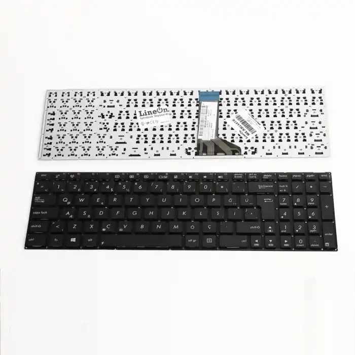 Asus R556Lp Klavye Tuş Takımı Siyah Türkçe