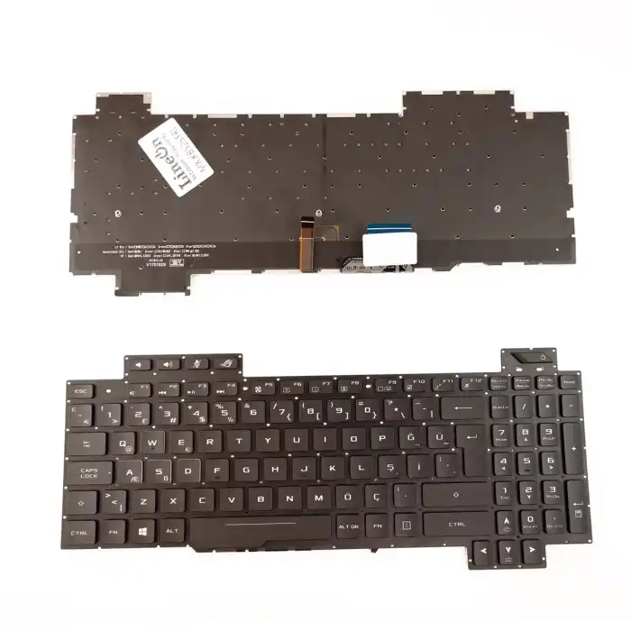 Asus ROG Strix GL703GS GL703GM Notebook Klavye Işıklı