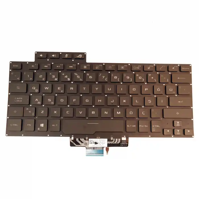 Asus ROG Zephyrus G14 GA401 Notebook Klavye Işıklı