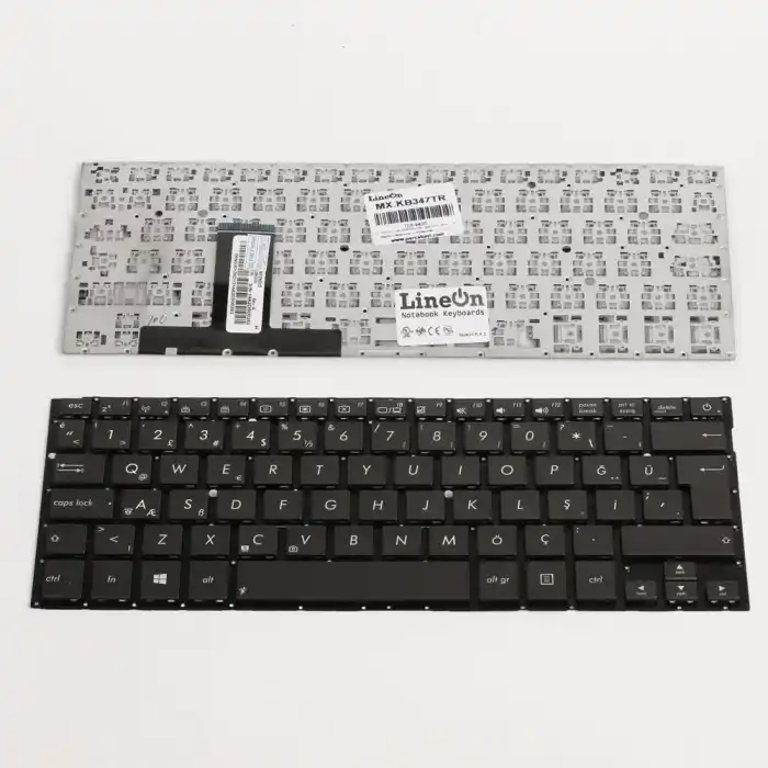 Asus UX32 Klavye Kahverengi Türkçe