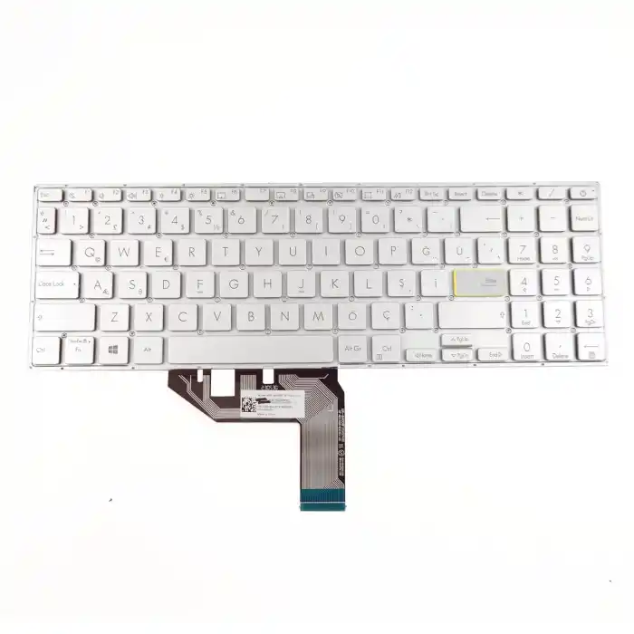 Asus VivoBook E510 L510 Notebook Klavye Gri