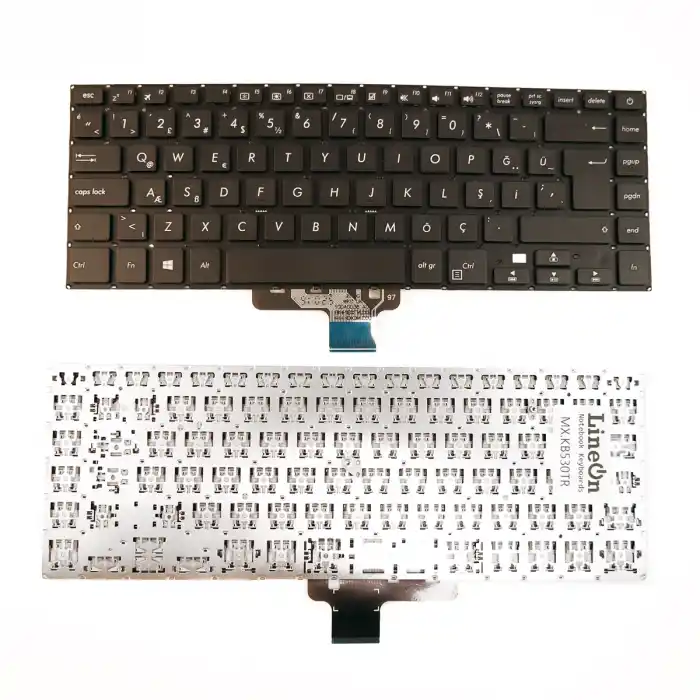 Asus VivoBook S15 S510UA S510UN S510UQ Noteook Klavye