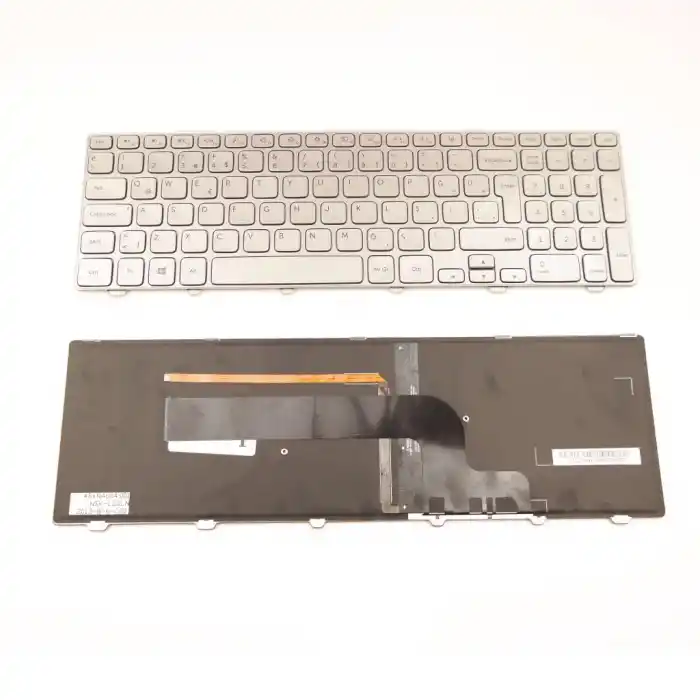 Dell 087YTJ, 0KK7X9, NSK-LGOLN-A01 Uyumlu Klavye Tuş Takımı Işıklı