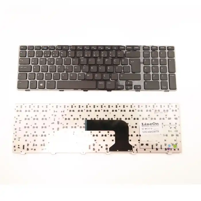 Dell Inspiron 17-3737 17R-5721 Notebook Klavye