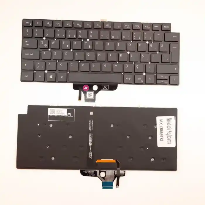 Dell Latitude 5330 Notebook Klavye Işıklı