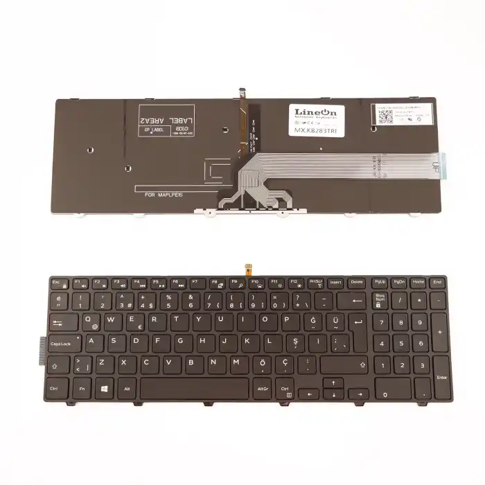 Dell NSK-LR0SW Notebook Klavye Işıklı