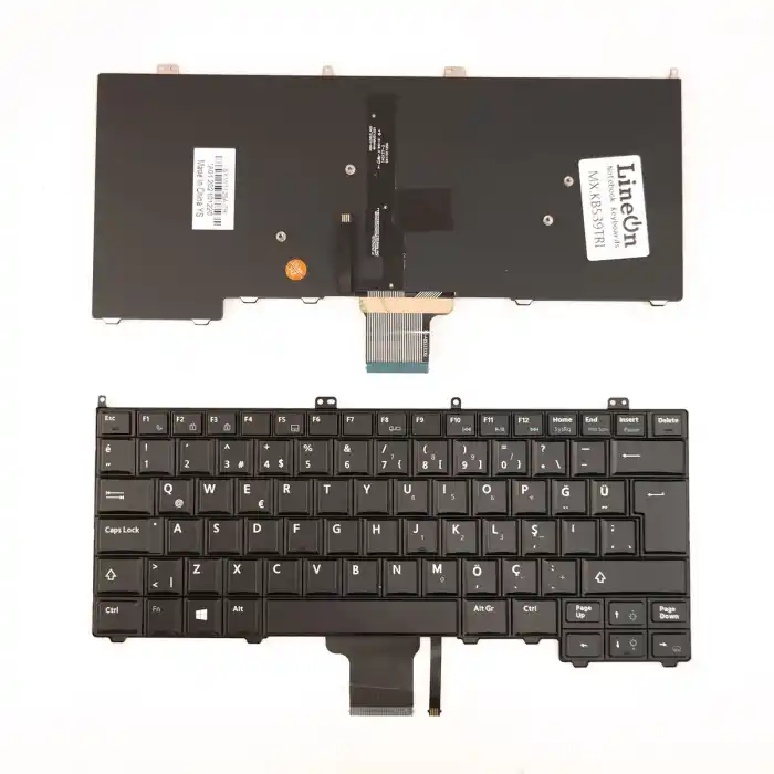 Dell P40G Notebook Klavye Işıklı