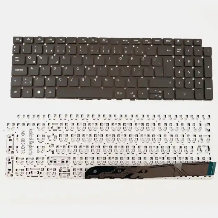 Dell Vostro 15 3515 Notebook Klavye Siyah