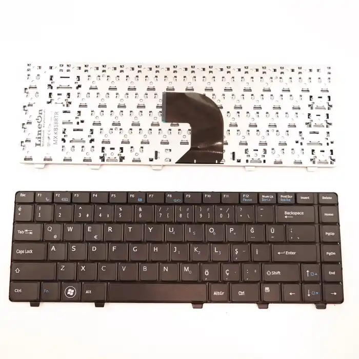 Dell Vostro 9Z.N1K82.30T, NSK-DH30T, V100830CS1 Klavye Tuş Takımı Siyah Türkçe